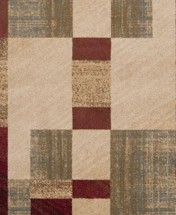 Surya Riley RLY-5007 Dark Red 3' X 7'2 Runner Area Rug 8 Surya Riley RLY-5007 Dark Red 3' X 7'2 Runner Area Rug -Chic Home Store 11183264 fpx