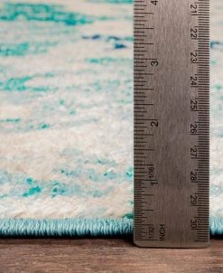 Abbie & Allie Rugs Paramount PAR-1102 Teal 7'9 X 11'2 Area Rug -Chic Home Store 11184145 fpx