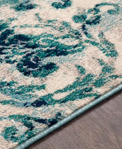 Abbie & Allie Rugs Paramount PAR-1102 Teal 7'9 X 11'2 Area Rug -Chic Home Store 11184149 fpx