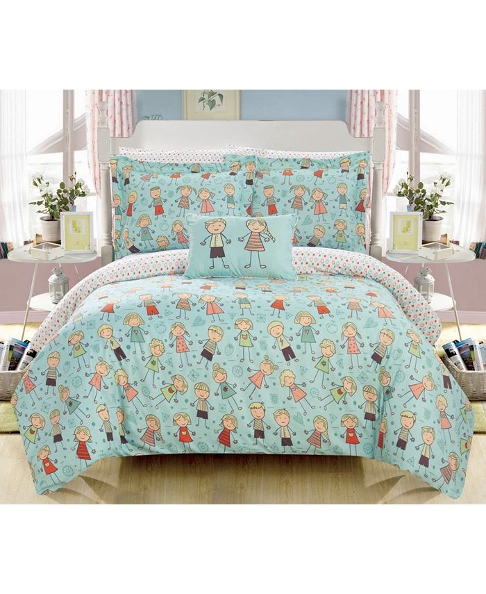 Chic Home Woodland 6 Piece Twin Bed In A Bag Comforter Set 3 Chic Home Woodland 6 Piece Twin Bed In A Bag Comforter Set