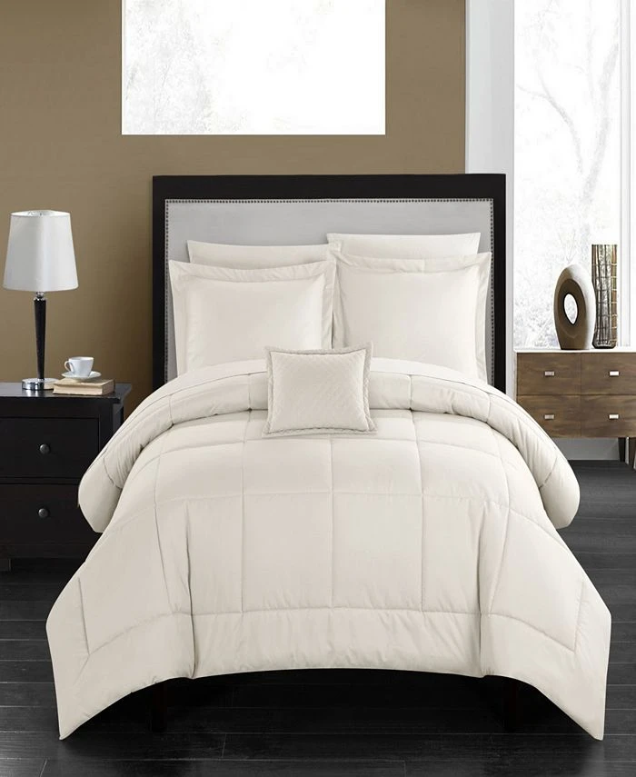 Chic Home Jordyn 6 Piece Twin Bed In A Bag Comforter Set 3 Chic Home Jordyn 6 Piece Twin Bed In A Bag Comforter Set
