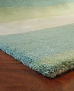 Liora Manne Piazza 7281 Stripes Sea Breeze 3'6 X 5'6 Area Rug -Chic Home Store 11299037 fpx