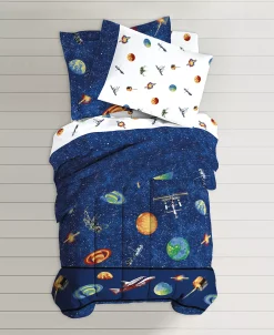 Dream Factory Outer Space Twin Comforter Set 8 Dream Factory Outer Space Twin Comforter Set -Chic Home Store 11468701 fpx