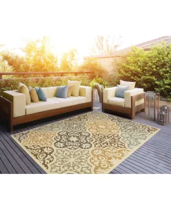 Oriental Weavers Bali 4904W 7'10 X 10'10 Indoor/Outdoor Area Rug 9 Oriental Weavers Bali 4904W 7'10 X 10'10 Indoor/Outdoor Area Rug -Chic Home Store 11509023 fpx 1