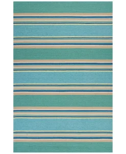 Kas Harbor Stripes 4230 Ocean 5' X 7'6 Indoor/Outdoor Area Rug