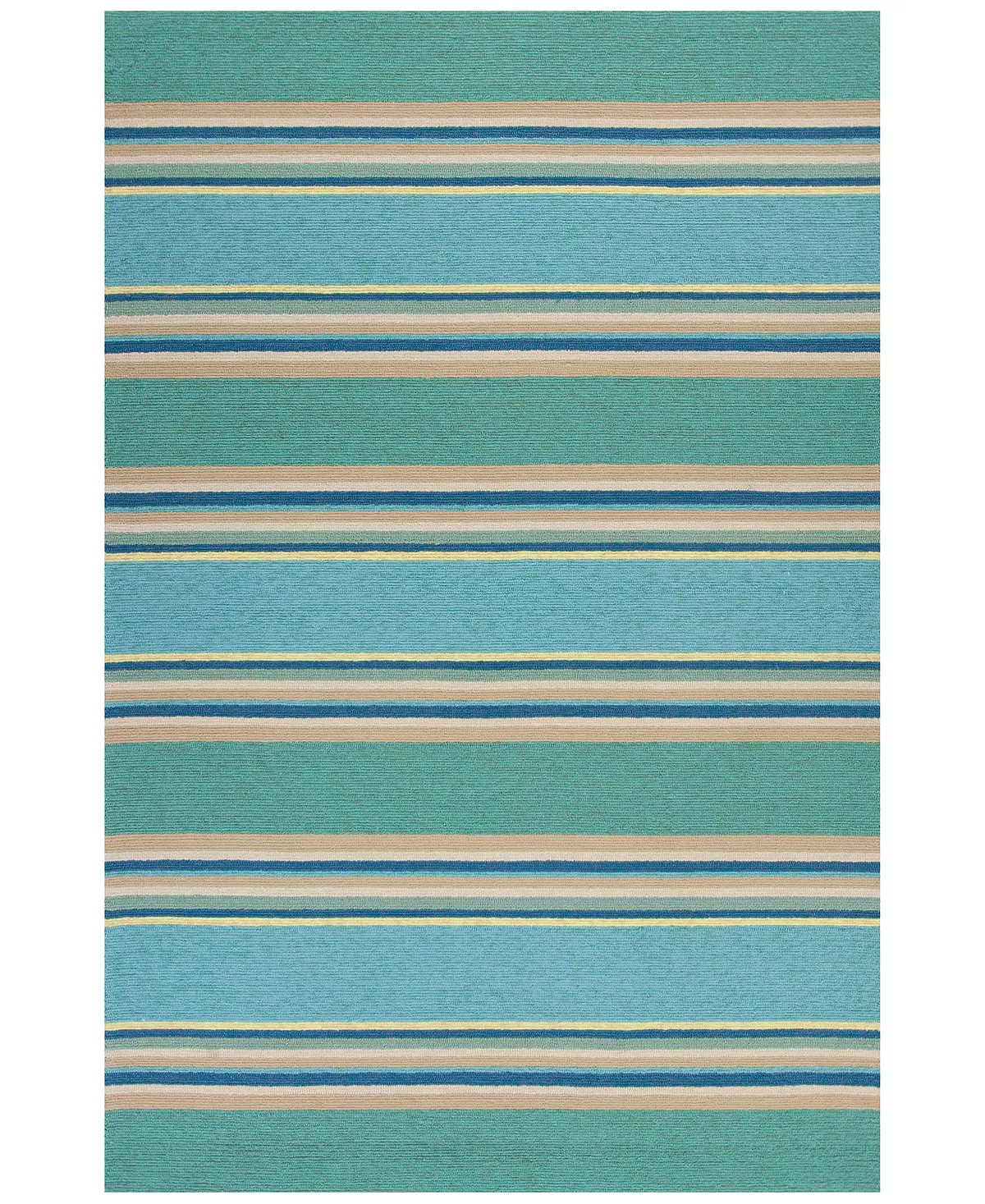 Kas Harbor Stripes 4230 Ocean 5' X 7'6 Indoor/Outdoor Area Rug 3 Kas Harbor Stripes 4230 Ocean 5' X 7'6 Indoor/Outdoor Area Rug