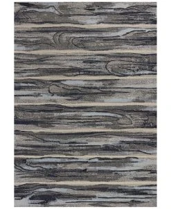 Kas Illusions Landscape 6210 Gray 6'7 X 9'6 Area Rug