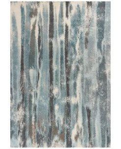 Kas Illusions Moderne 6211 Teal 6'7 X 9'6 Area Rug