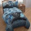 Disney Marvel Black Panther Blue Tribe 4-Pc. Twin Bed In A Bag