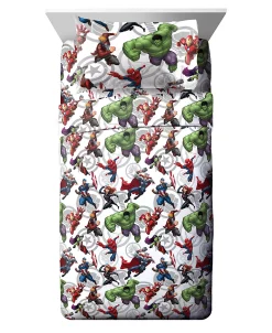 Disney Marvel Avengers 3-Pc. Twin Sheet Set -Chic Home Store 11620204 fpx