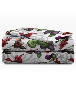 Disney Marvel Avengers 3-Pc. Twin Sheet Set