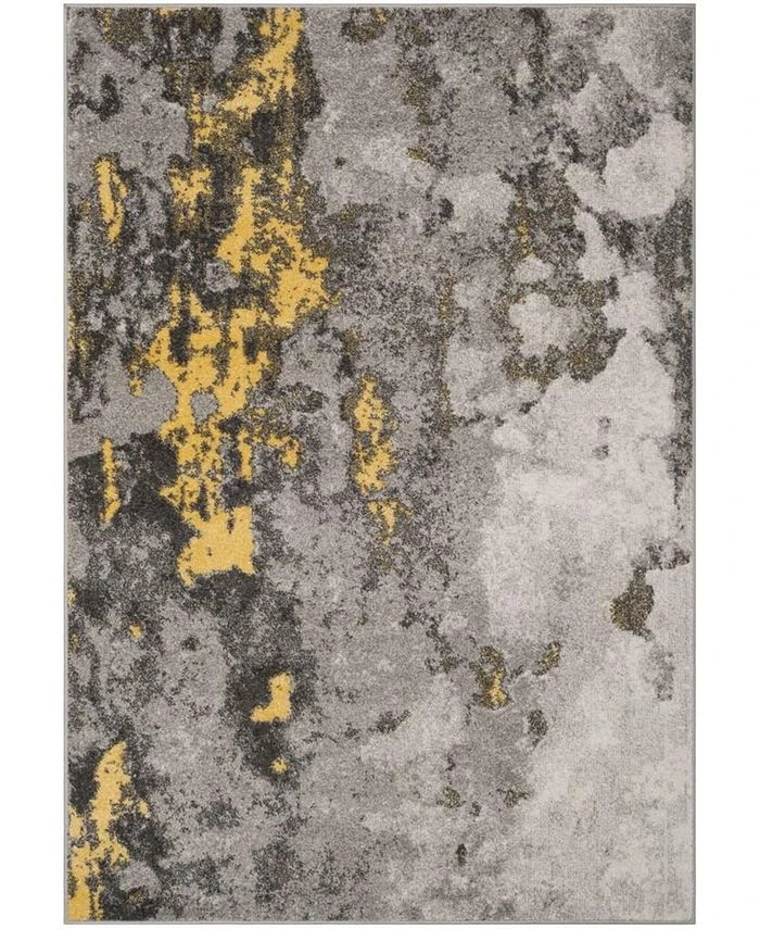 Safavieh Adirondack Gray And Yellow 5'1 X 7'6 Area Rug 3 Safavieh Adirondack Gray And Yellow 5'1 X 7'6 Area Rug