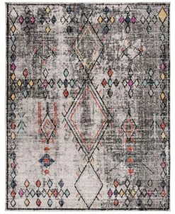 Safavieh Adirondack Light Gray And Fuchsia 8' X 10' Area Rug