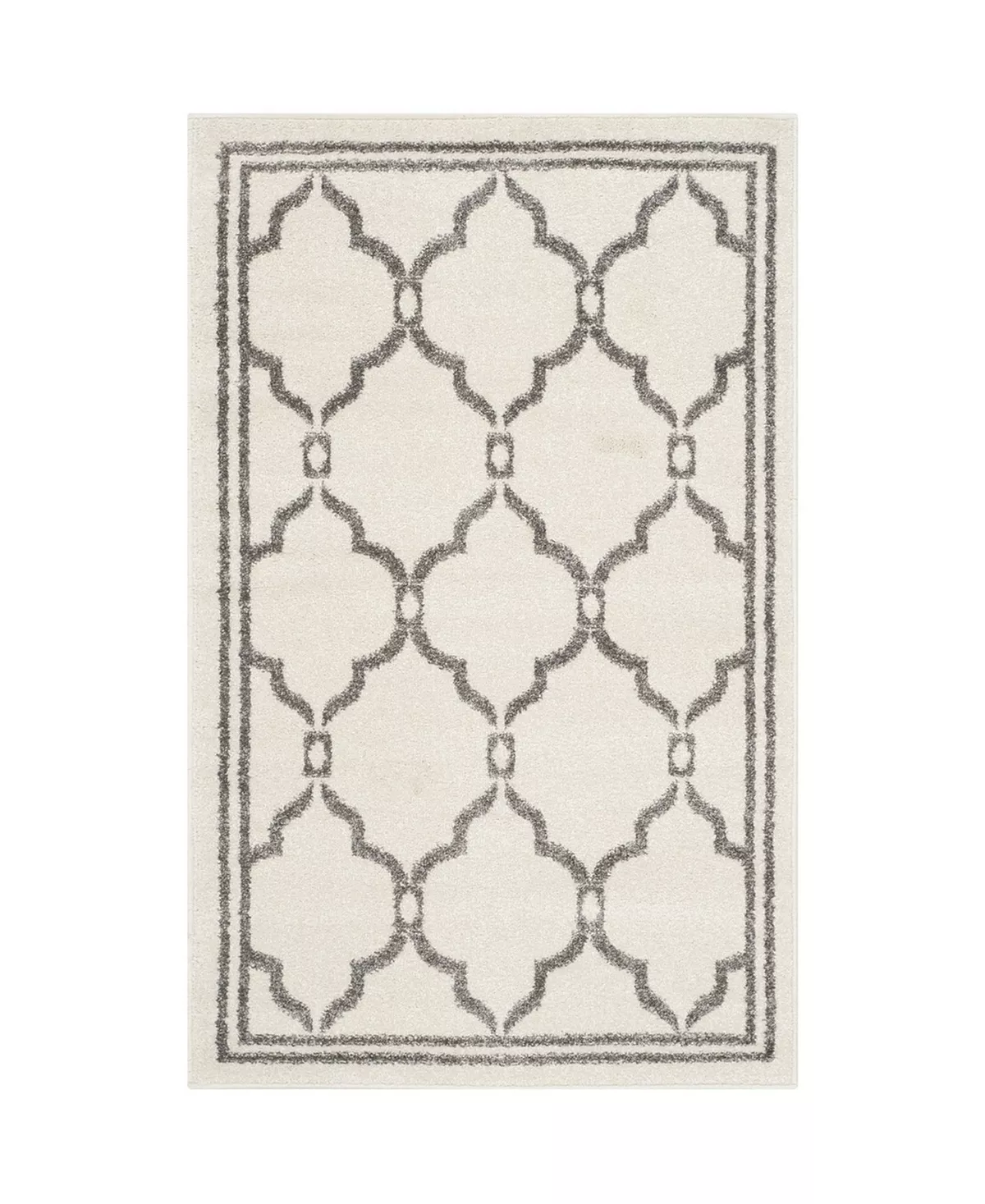 Safavieh Amherst Ivory And Gray 2'6 X 4' Area Rug 3 Safavieh Amherst Ivory And Gray 2'6 X 4' Area Rug
