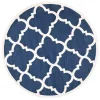 Safavieh Amherst Navy And Beige 7' X 7' Round Area Rug -Chic Home Store 11649403 fpx