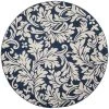 Safavieh Amherst Navy And Ivory 7' X 7' Round Area Rug -Chic Home Store 11649428 fpx