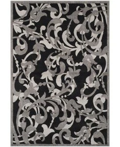 Safavieh Amherst Anthracite And Light Gray 5' X 8' Area Rug