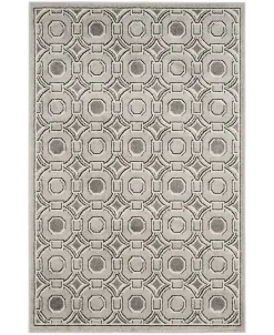 Safavieh Amherst Light Gray And Ivory 4' X 6' Area Rug