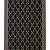 Safavieh Courtyard Black And Beige 5'3 X 7'7 Sisal Weave Area Rug