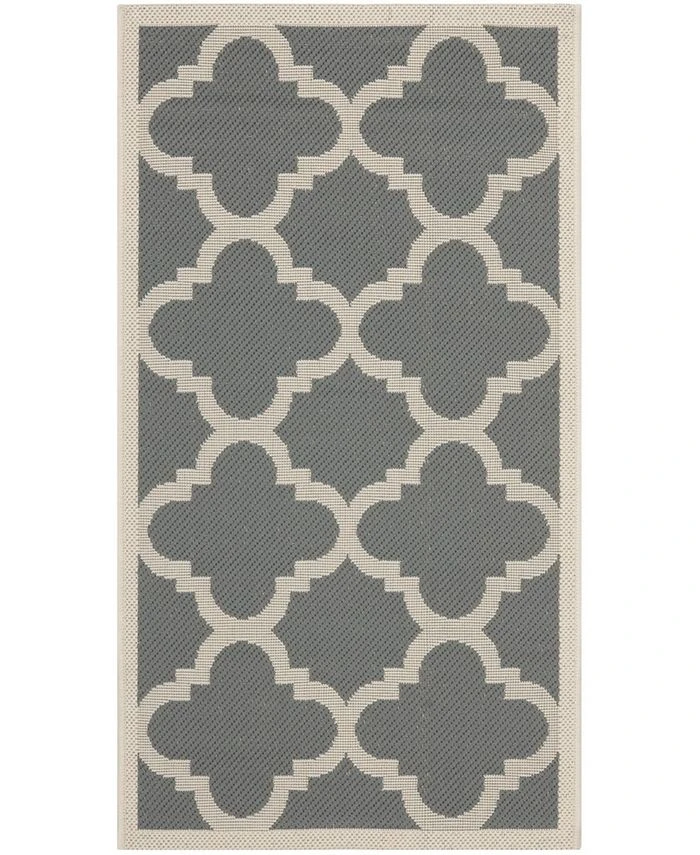 Safavieh Courtyard Gray And Beige 2' X 3'7 Sisal Weave Area Rug 3 Safavieh Courtyard Gray And Beige 2' X 3'7 Sisal Weave Area Rug