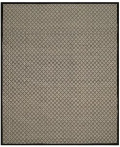 Safavieh Four Seasons Ivory And Black 8' X 10' Sisal Weave Area Rug