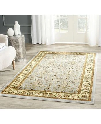 Safavieh Lyndhurst Light Blue And Ivory 4' X 6' Area Rug 4 Safavieh Lyndhurst Light Blue And Ivory 4' X 6' Area Rug - Image 2
