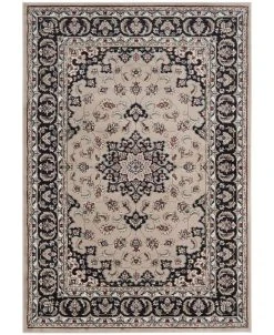 Safavieh Lyndhurst Cream And Anthracite 5'3 X 7'6 Area Rug