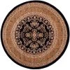 Safavieh Lyndhurst Black And Tan 5'3 X 5'3 Round Area Rug 1 Safavieh Lyndhurst Black And Tan 5'3 X 5'3 Round Area Rug -Chic Home Store 11653473 fpx