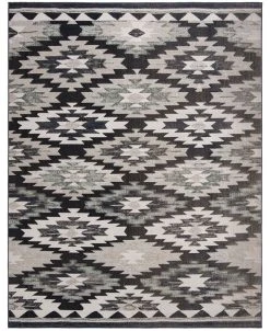 Safavieh Montage Gray And Black 8' X 10' Area Rug