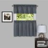 Achim Sydney 58x24 Window Curtain Tier Pair 1 Achim Sydney 58x24 Window Curtain Tier Pair -Chic Home Store 11685378 fpx