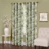 Achim Tranquil Lined Grommet Window Curtain Panel, 50x63