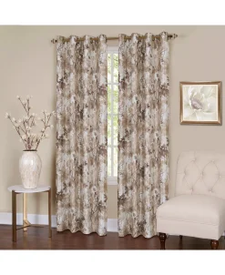 Achim Tranquil Lined Grommet Window Curtain Panel, 50x84 -Chic Home Store 11685432 fpx
