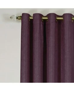 Achim Taylor Lined Grommet Window Curtain Panel, 50x84