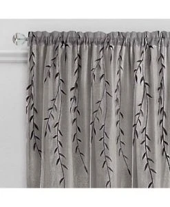 Achim Willow Rod Pocket Window Curtain Panel, 42x63 -Chic Home Store 11685540 fpx 1