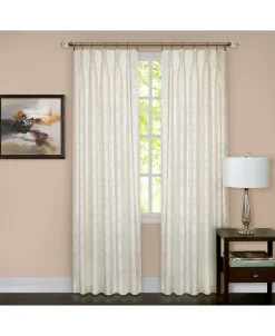 Achim Windsor Pinch Pleat Window Curtain Panel, 34x63 -Chic Home Store 11685560 fpx