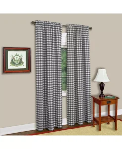 Achim Buffalo Check Window Curtain Panel, 42x63 -Chic Home Store 11685592 fpx