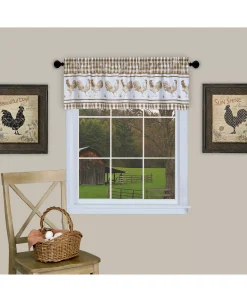 Achim Barnyard Window Curtain Valance, 58x14 -Chic Home Store 11685711 fpx