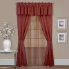 Achim Claire 6 Pc Window Curtain Set, 55x63 -Chic Home Store 11685749 fpx