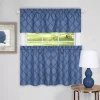 Achim Colby Window Curtain Tier Pair And Valance Set, 58x36 -Chic Home Store 11685785 fpx