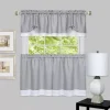 Achim Darcy Window Curtain Tier And Valance Set, 58x36 2 Achim Darcy Window Curtain Tier And Valance Set, 58x36 -Chic Home Store 11685877 fpx