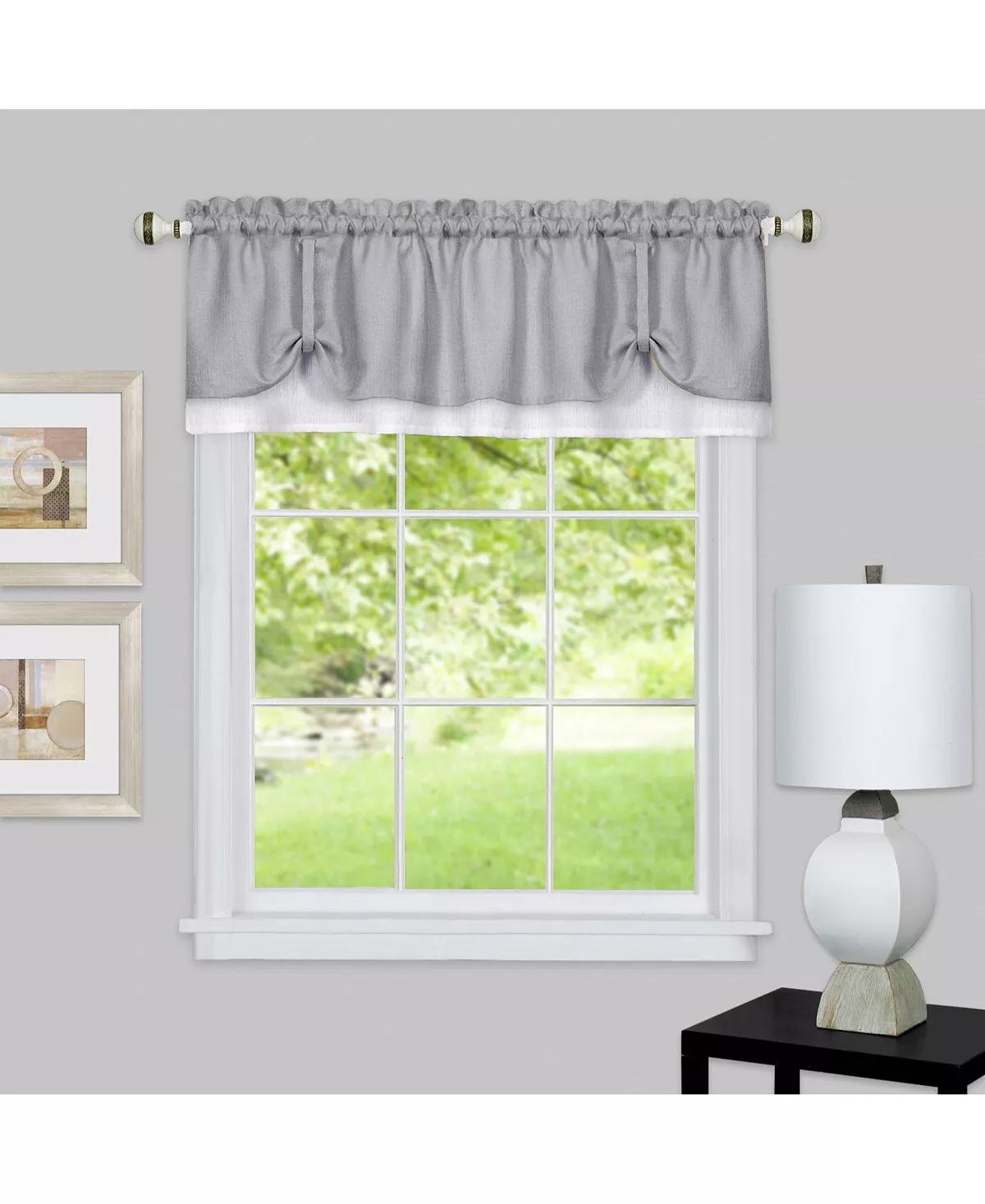 Achim Darcy Window Curtain Valance, 58x14 5 Achim Darcy Window Curtain Valance, 58x14 - Image 3
