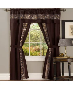 Achim Fairfield 5 Piece Window Curtain Set, 55x84 9 Achim Fairfield 5 Piece Window Curtain Set, 55x84 -Chic Home Store 11685947 fpx
