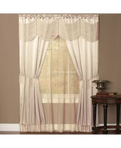Achim Halley 6 Piece Window Curtain Set, 56x63