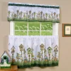Achim Home Sweet Home Tier And Valance Window Curtain Set, 58x24 -Chic Home Store 11686003 fpx