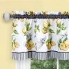 Achim Lemon Drop Tier And Valance Window Curtain Set, 58x36 -Chic Home Store 11686078 fpx