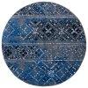 Safavieh Adirondack Silver And Multi 4' X 4' Round Area Rug