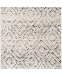 Safavieh Adirondack Light Gray And Gray 4' X 4' Square Area Rug