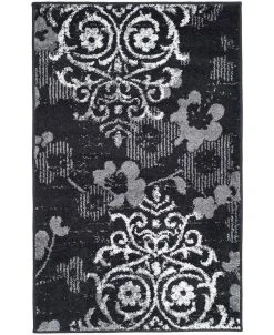 Safavieh Adirondack Black And Silver 3' X 5' Area Rug