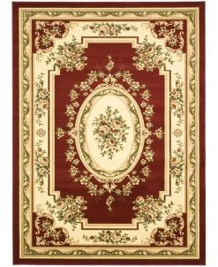 Safavieh Lyndhurst Red And Ivory 9' X 12' Area Rug