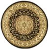Safavieh Lyndhurst Black And Ivory 7' X 7' Round Area Rug -Chic Home Store 11735627 fpx